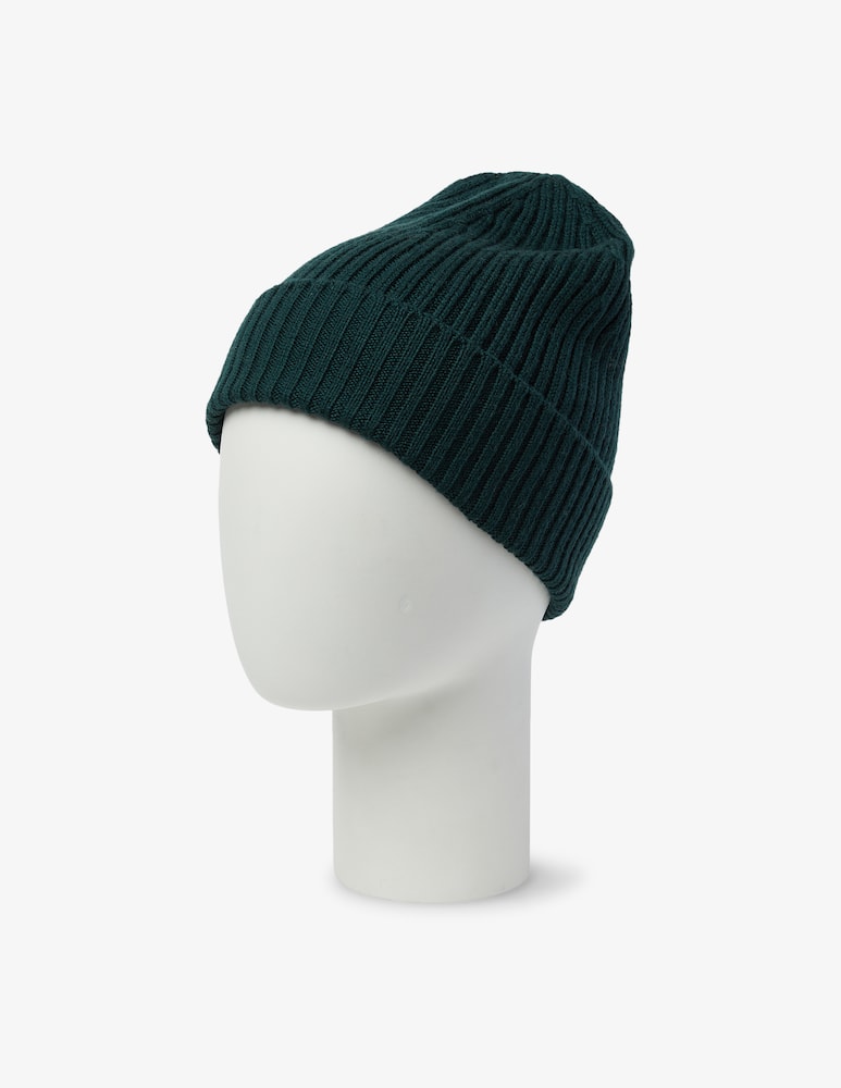 Lacoste Ribbed wool beanie - picture 1 Lacoste Ribbed wool beanie - picture 1