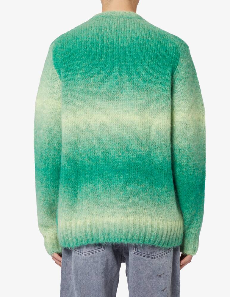 rinascente Lacoste Alpaca degrade crewneck jumper