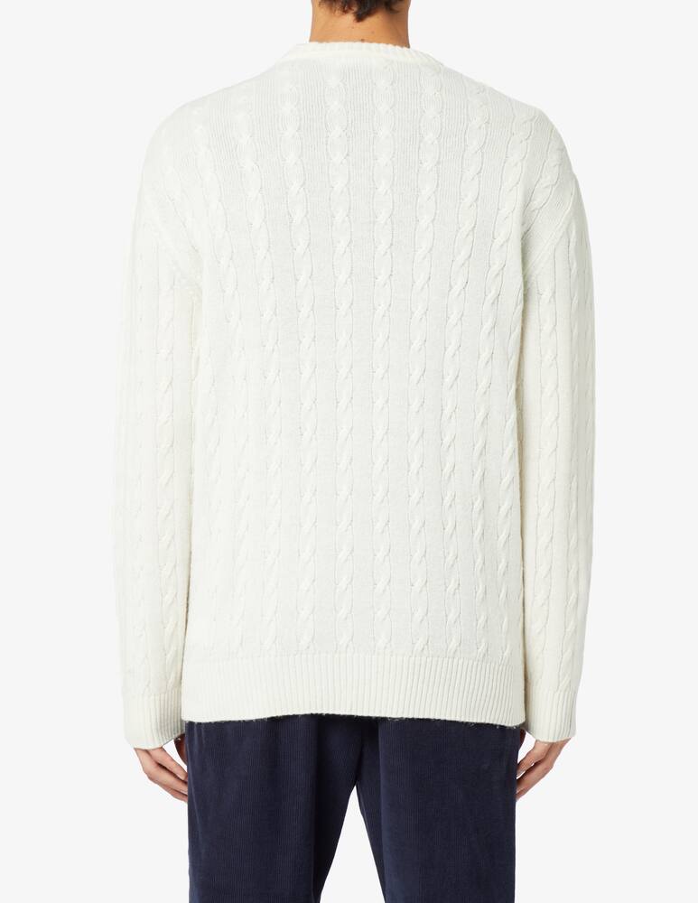 rinascente Lacoste Wool cablecrewneck jumper