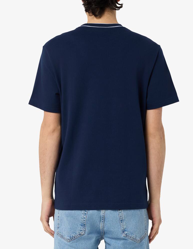 rinascente Lacoste Piquet trim t-shirt
