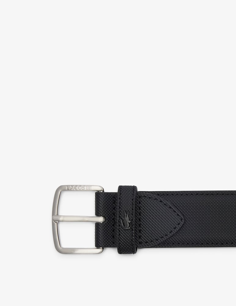 rinascente Lacoste Leather canvas belt