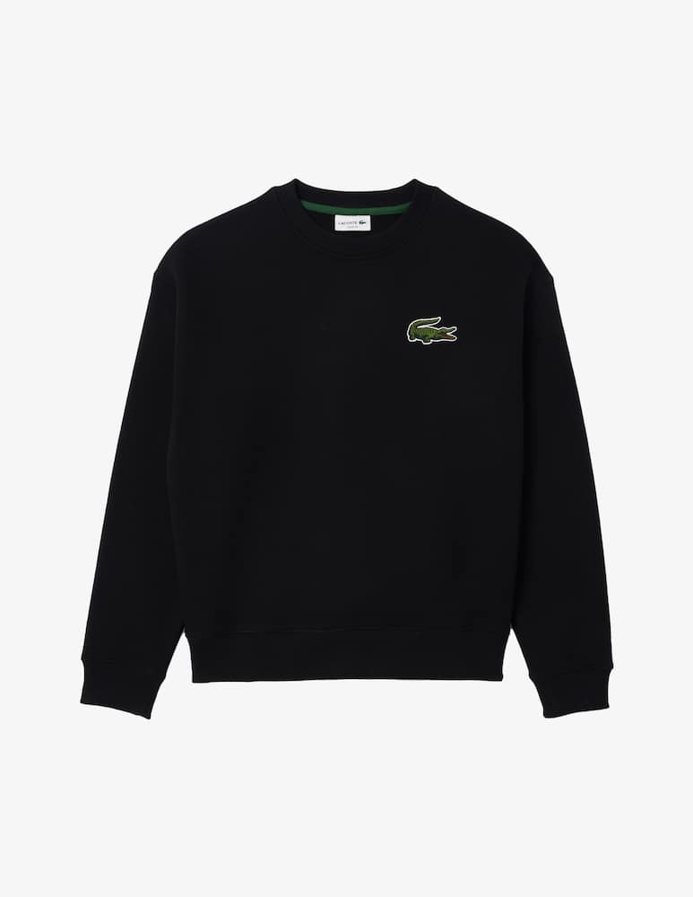 Lacoste Loose fit big cocco patch sweatshirt - picture 1 Lacoste Loose fit big cocco patch sweatshirt - picture 1