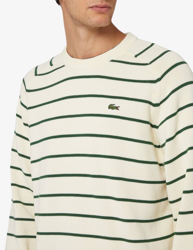 rinascente Lacoste Maglia girocollo a righe
