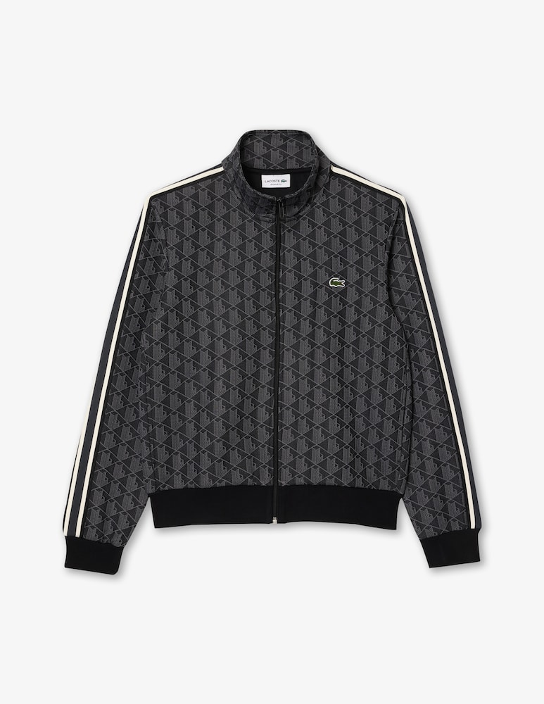 Lacoste Felpa con zip monogram - immagine 1 Lacoste Felpa con zip monogram - immagine 1