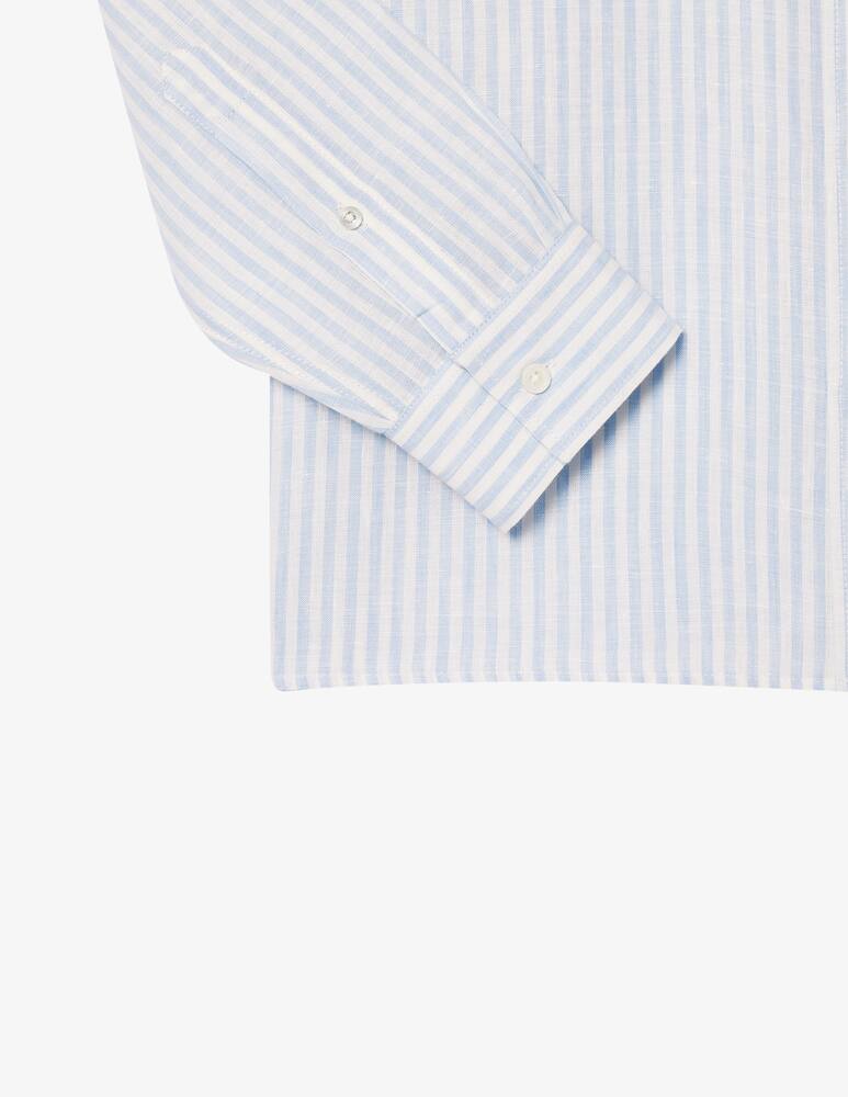 rinascente Lacoste Camicia lino a righe