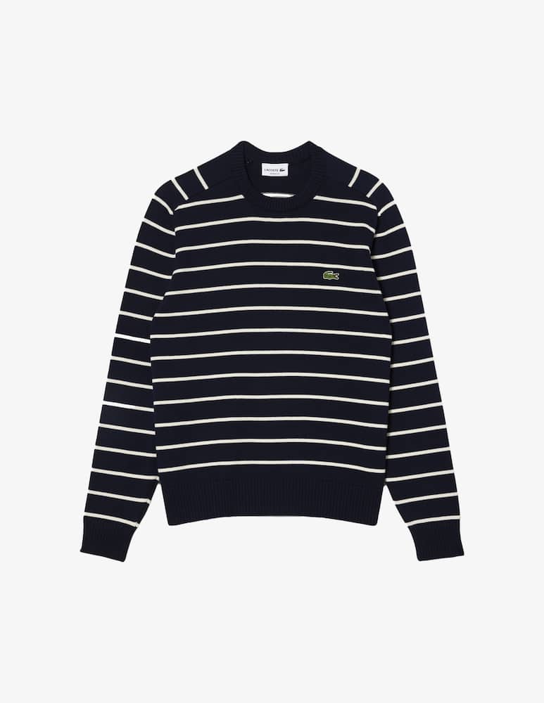 Lacoste Maglia girocollo a righe - immagine 1 Lacoste Maglia girocollo a righe - immagine 1