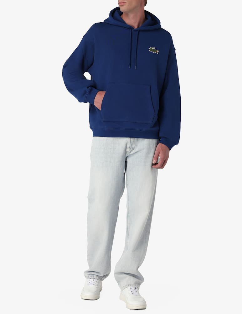 rinascente Lacoste Felpa con cappuccio big cocco loose