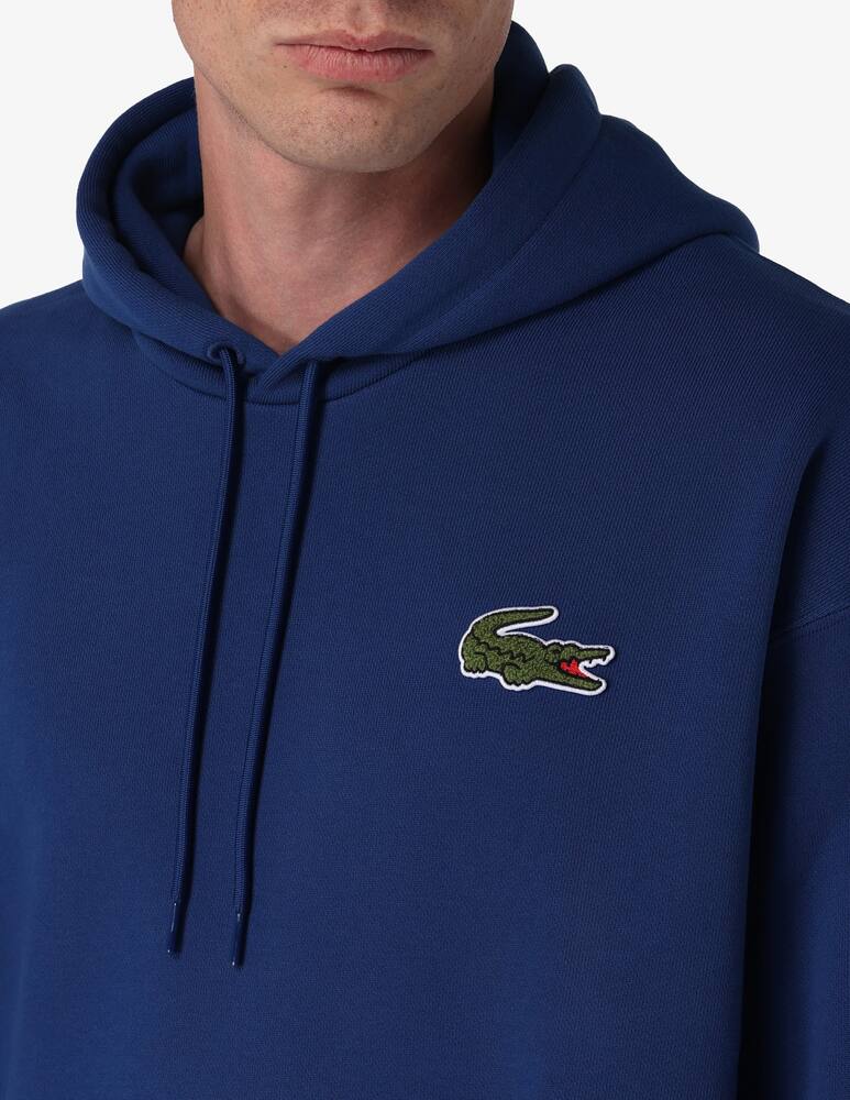 rinascente Lacoste Felpa con cappuccio big cocco loose