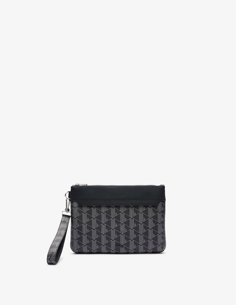 rinascente Lacoste Borsa clutch monogram