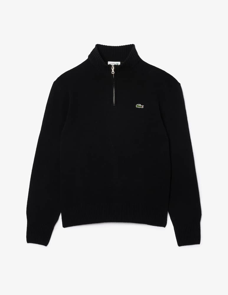 Lacoste Maglione zip 100 lana - immagine 1 Lacoste Maglione zip 100 lana - immagine 1