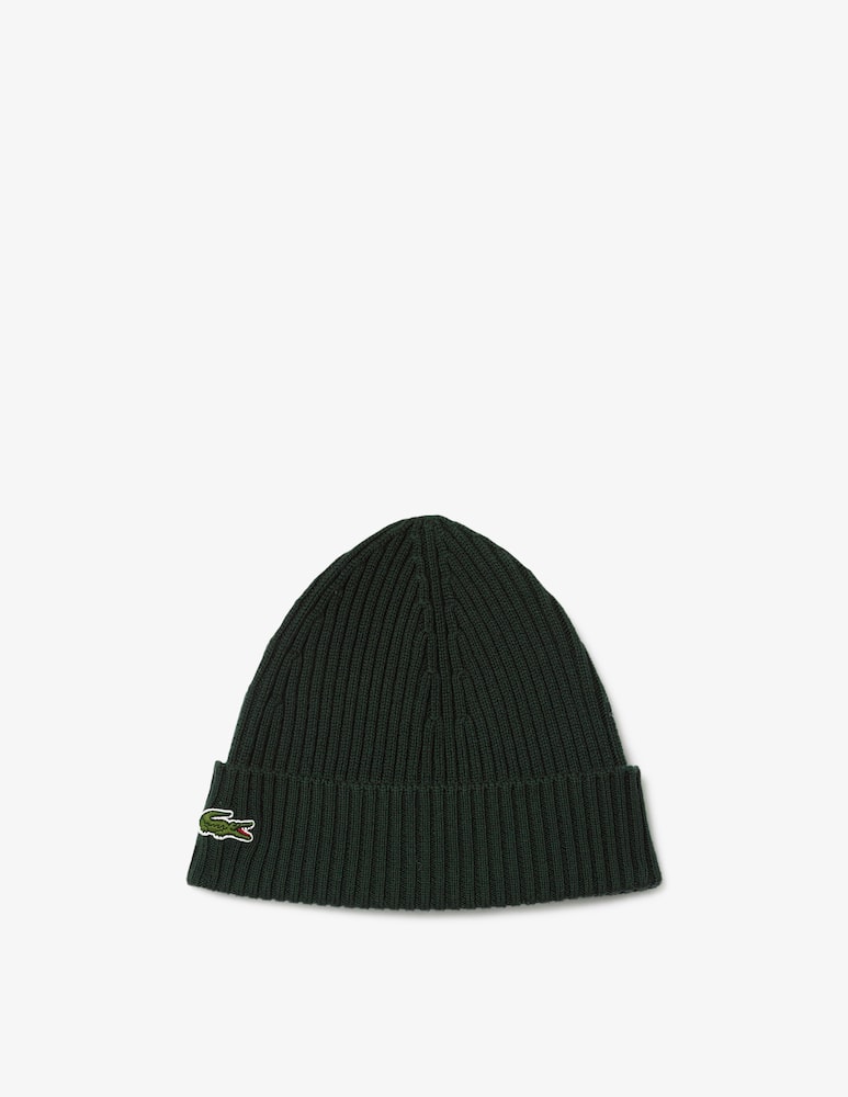 Lacoste Cappello beanie in lana - immagine 1 Lacoste Cappello beanie in lana - immagine 1