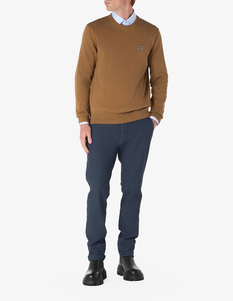 rinascente Lacoste Basic crew-neck sweater