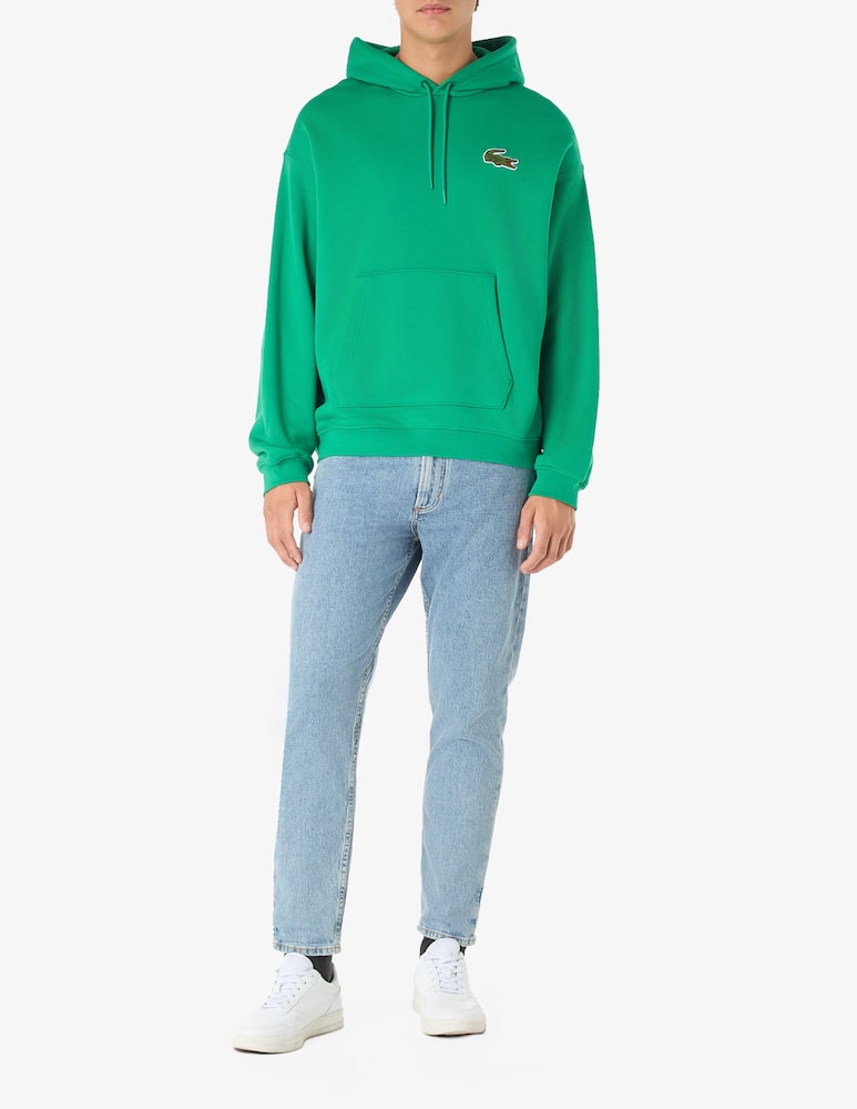 rinascente Lacoste Felpa con cappuccio big cocco loose