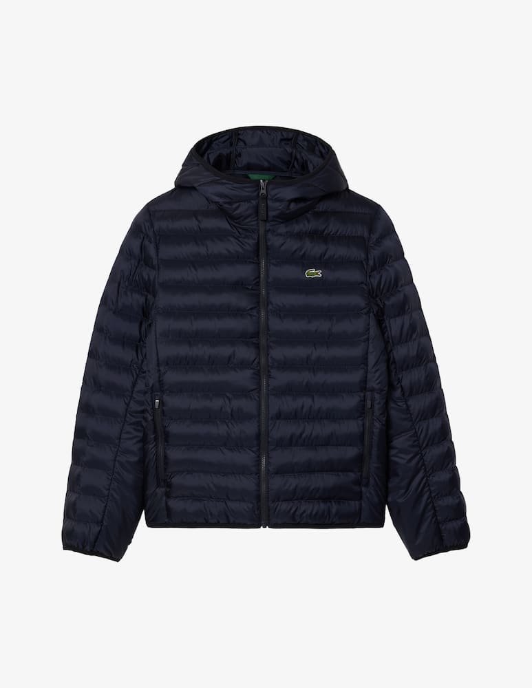 rinascente Lacoste Hooded quilted jacket