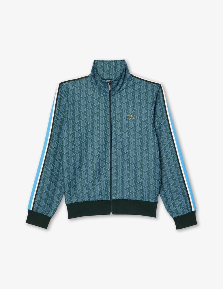 Lacoste Felpa con zip monogram - immagine 1 Lacoste Felpa con zip monogram - immagine 1