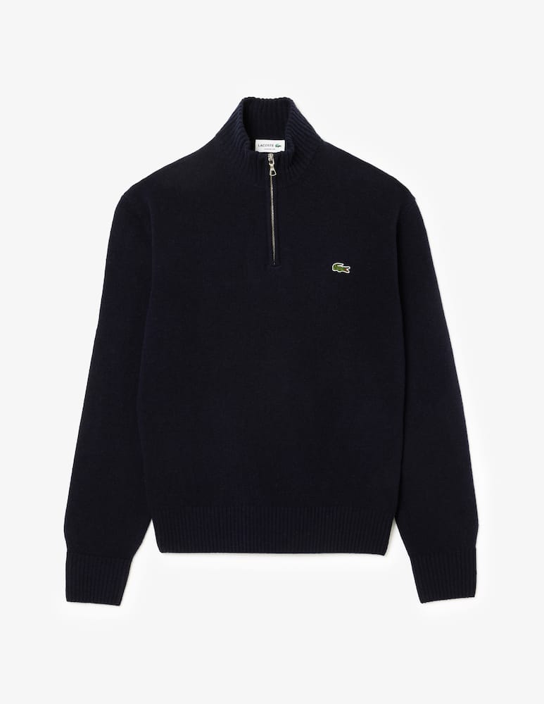 Lacoste Zip wool jumper - picture 1 Lacoste Zip wool jumper - picture 1