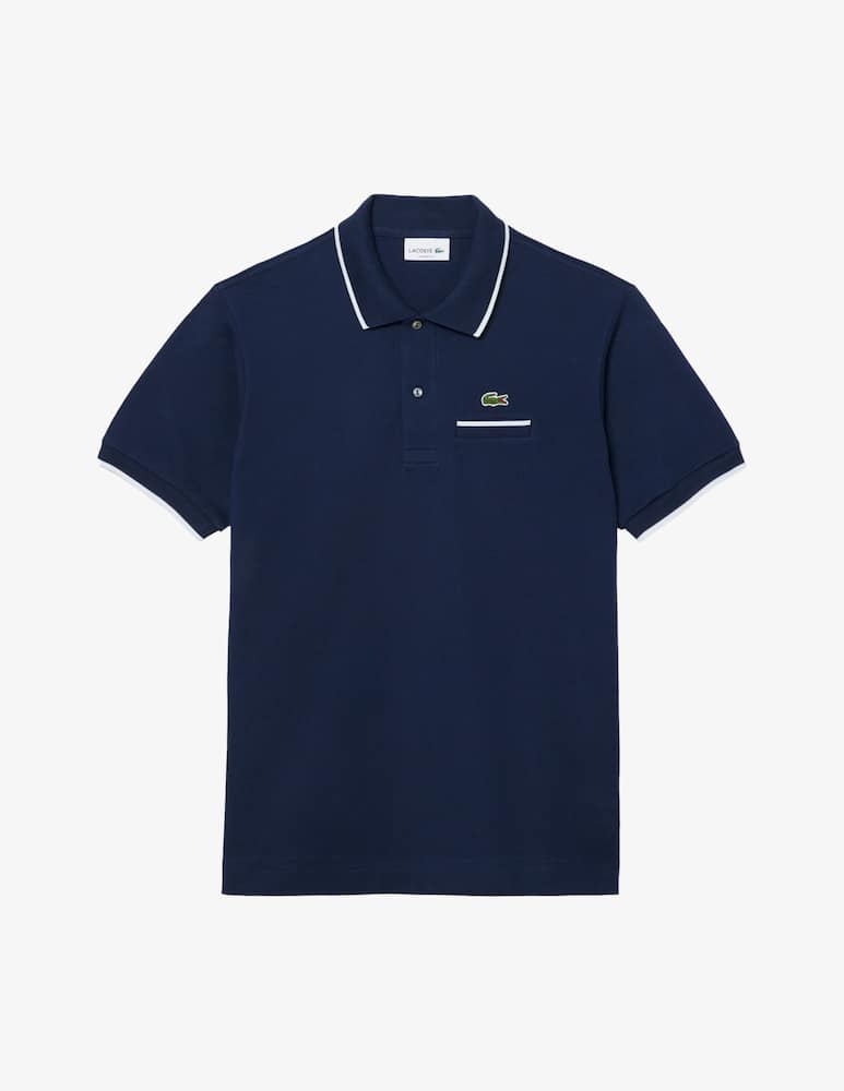 rinascente Lacoste Polo con taschino bordini