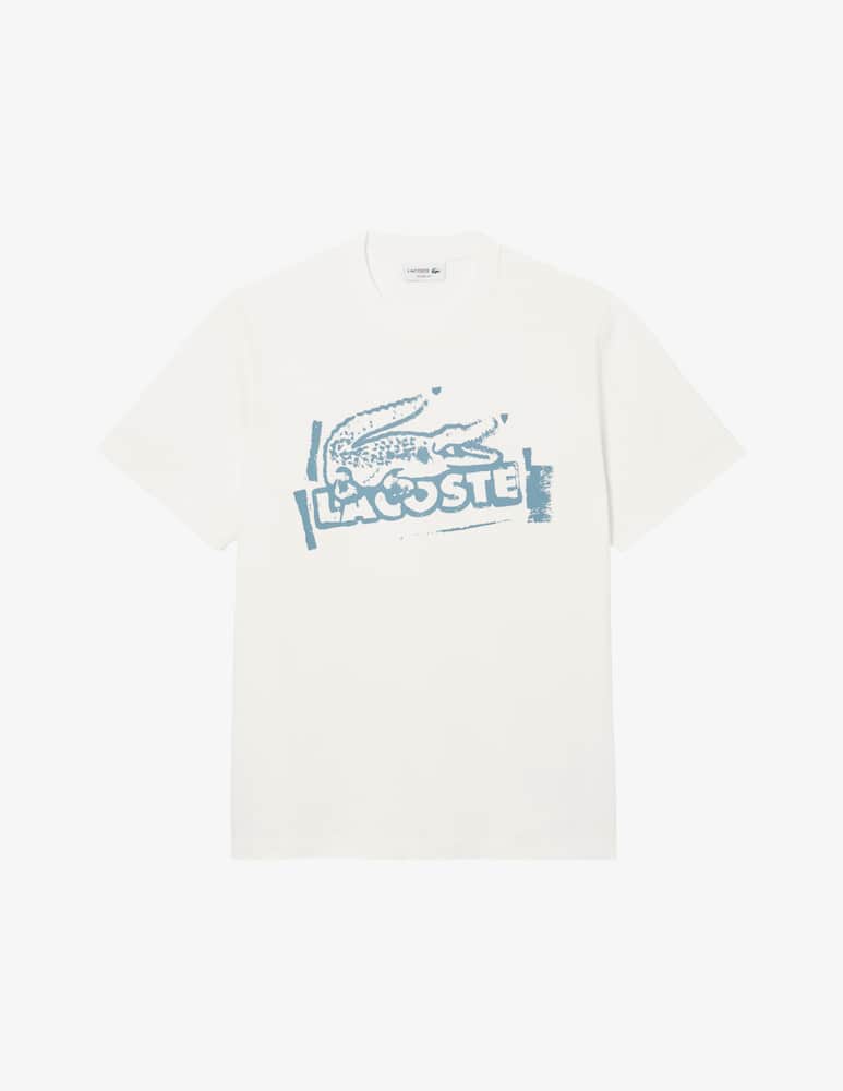 Lacoste T-shirt logo grande Lacoste - immagine 1 Lacoste T-shirt logo grande Lacoste - immagine 1