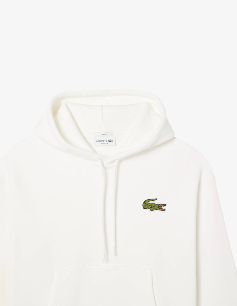 rinascente Lacoste Loose fit hoodie with patch