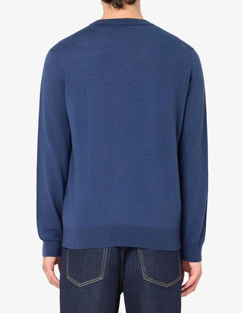rinascente Lacoste V-neck wool blend jumper