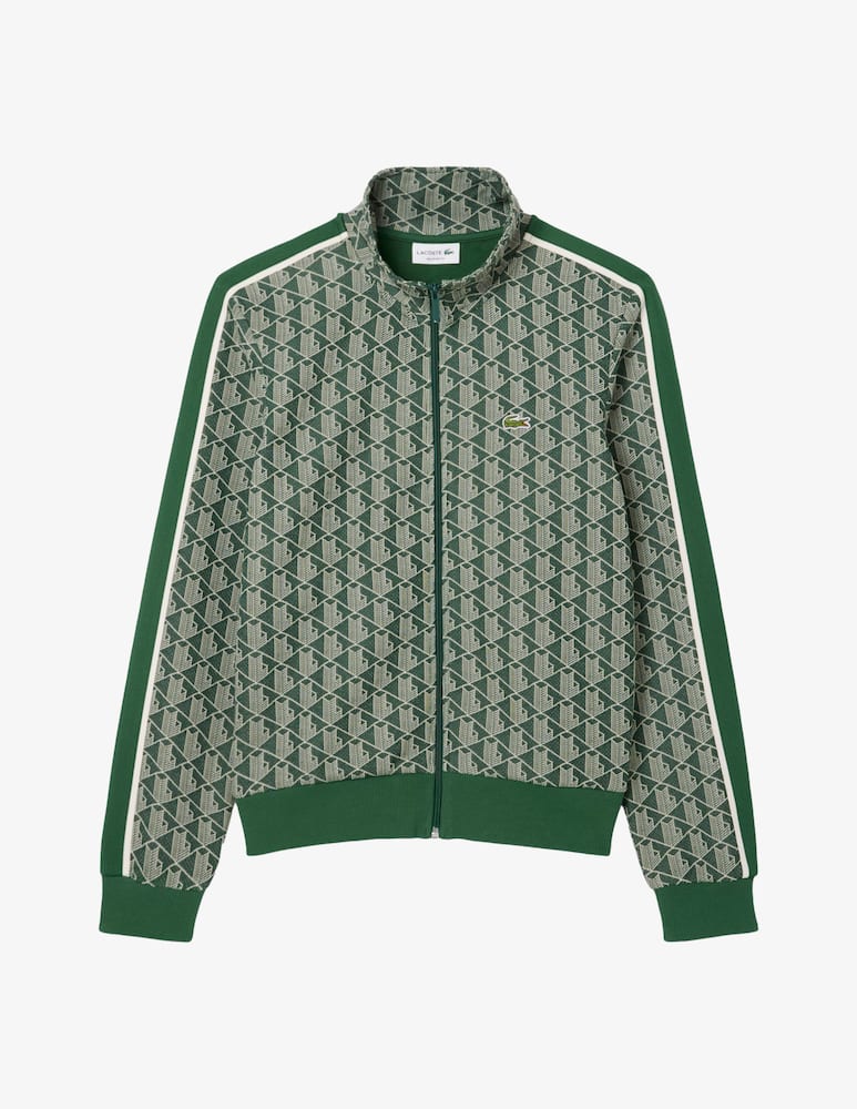 rinascente Lacoste Monogram zip sweatshirt