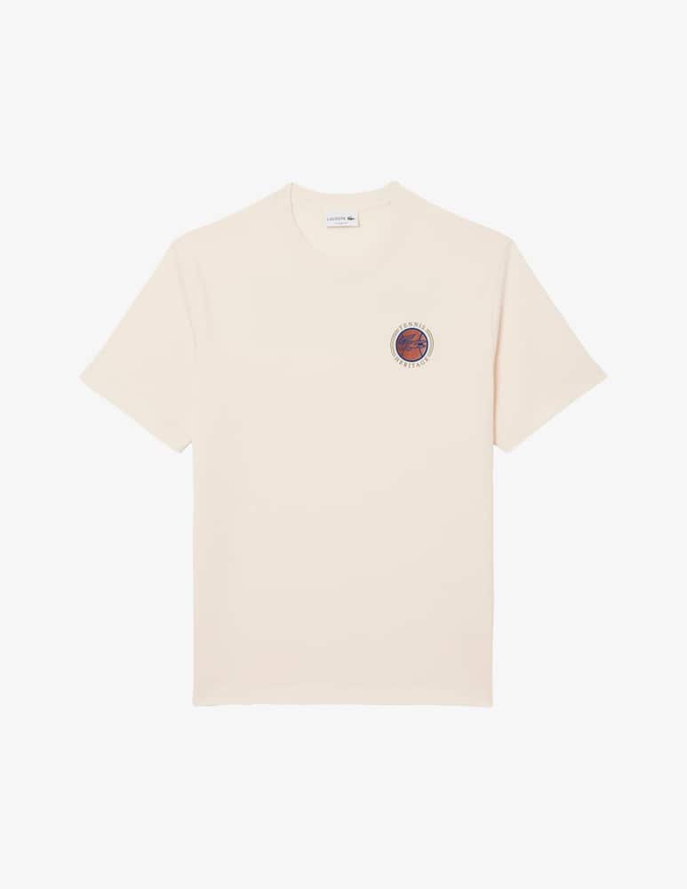 rinascente Lacoste Heritage print t-shirt