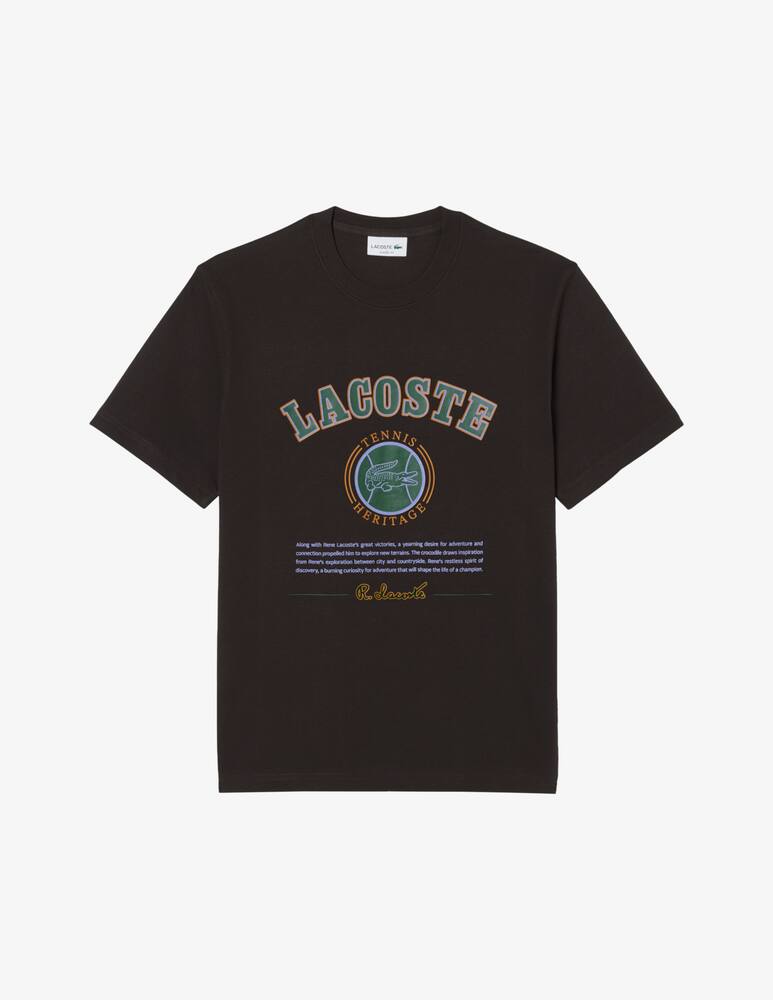 Lacoste Heritage print t-shirt - picture 1 Lacoste Heritage print t-shirt - picture 1