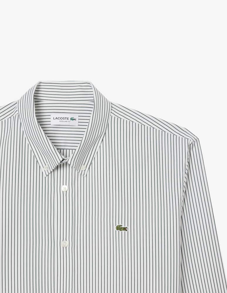 rinascente Lacoste Camicia righe pin point