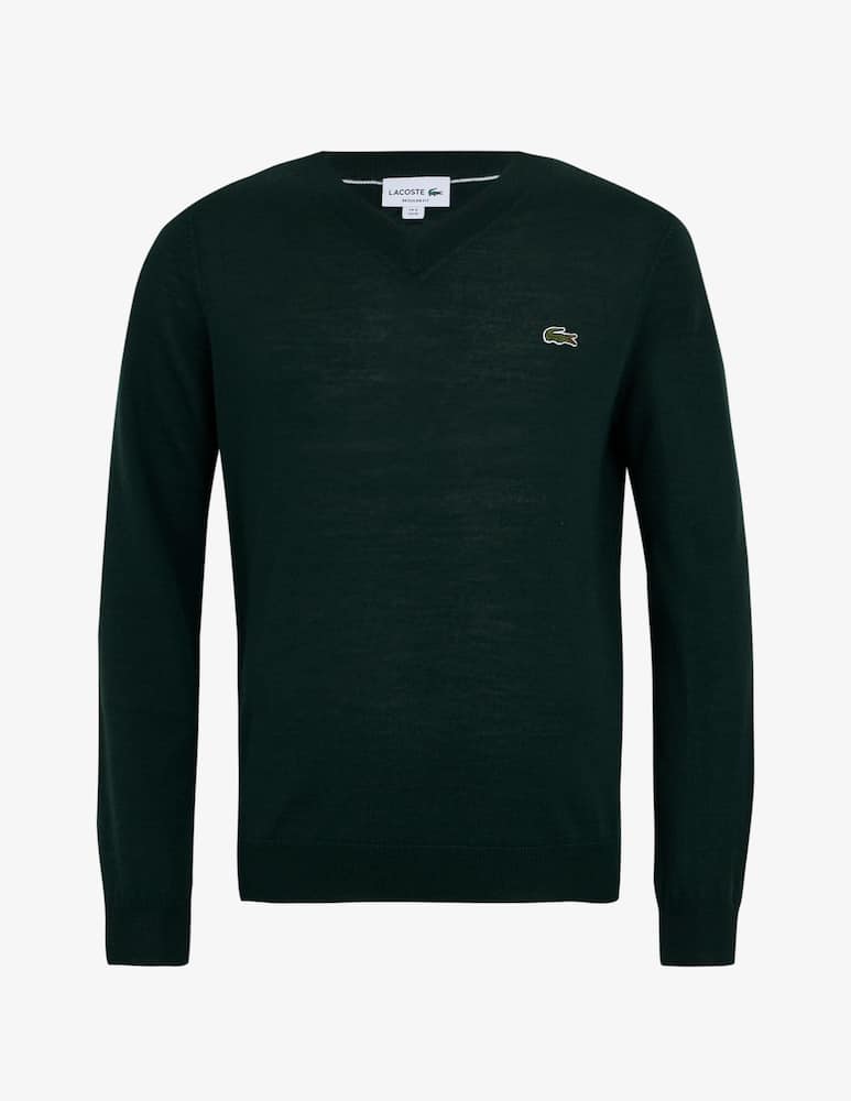 rinascente Lacoste V-neck wool jumper