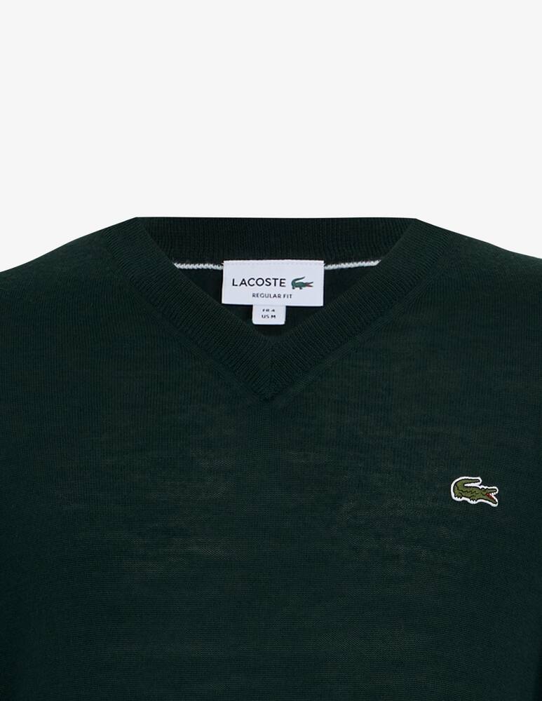 rinascente Lacoste V-neck wool jumper