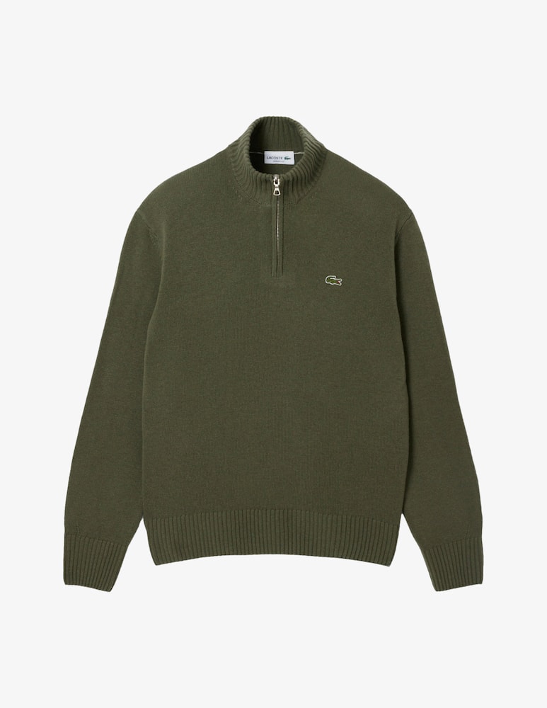 rinascente Lacoste Maglia zip in lana