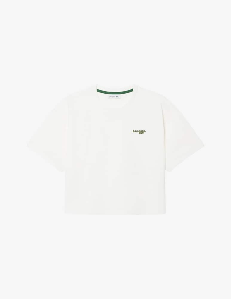 rinascente Lacoste Logo script t-shirt