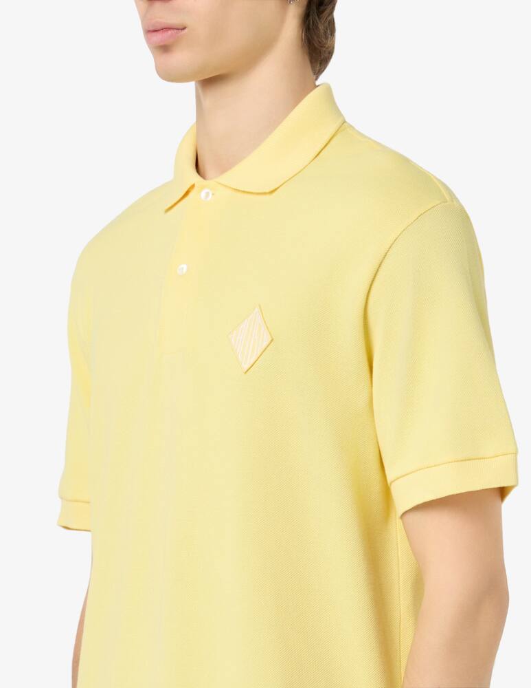 rinascente Lacoste Pique logo polo shirt
