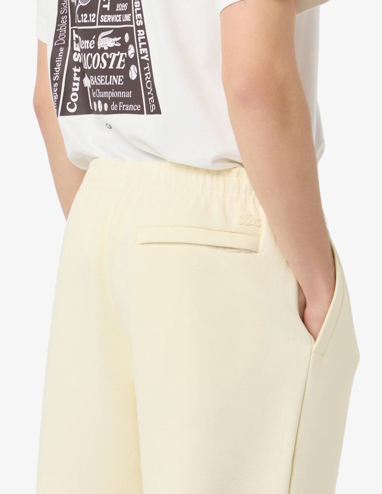 rinascente Lacoste Jogger jersey logo con logo