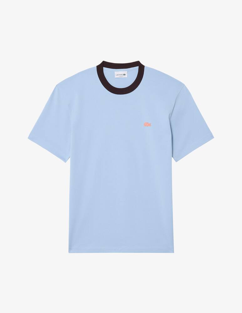 Lacoste Contrast trim cotton t-shirt - picture 1 Lacoste Contrast trim cotton t-shirt - picture 1