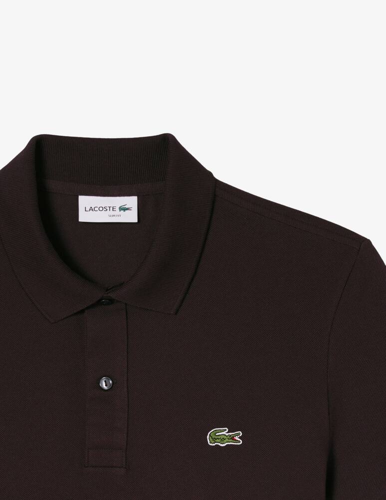 rinascente Lacoste Piqué slim polo shirt