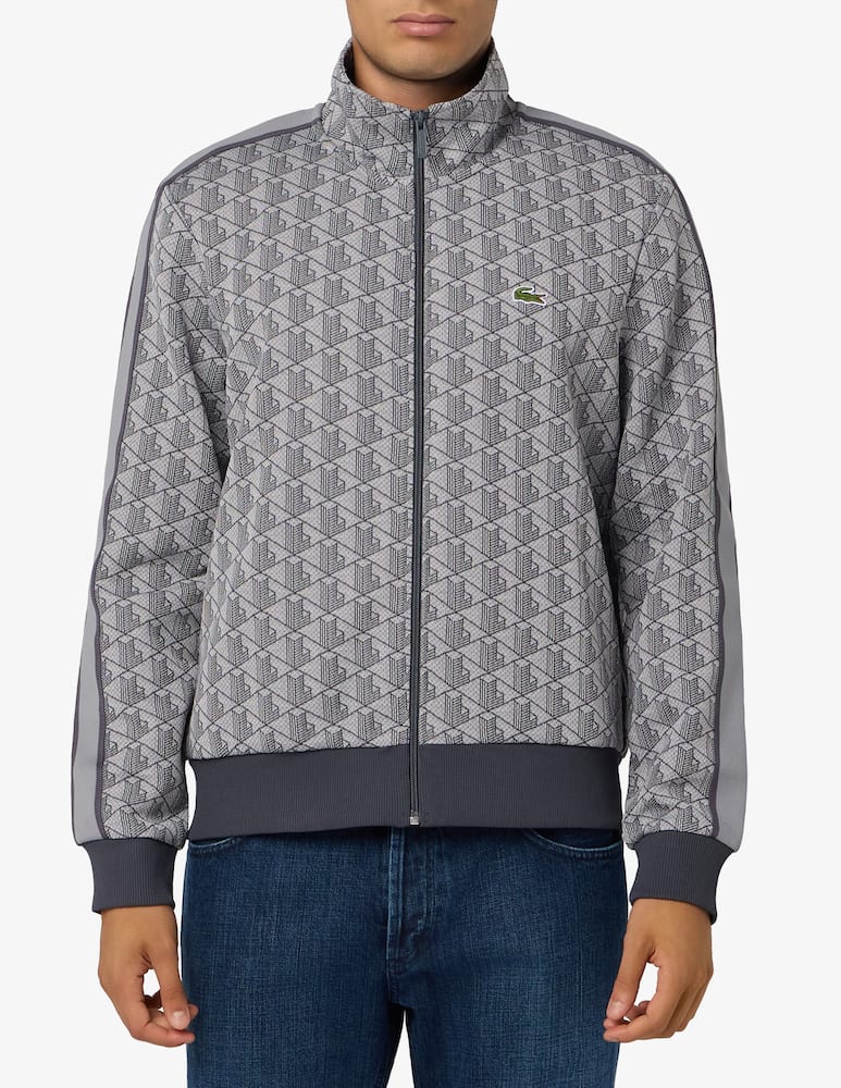 rinascente Lacoste Monogram zip jacket