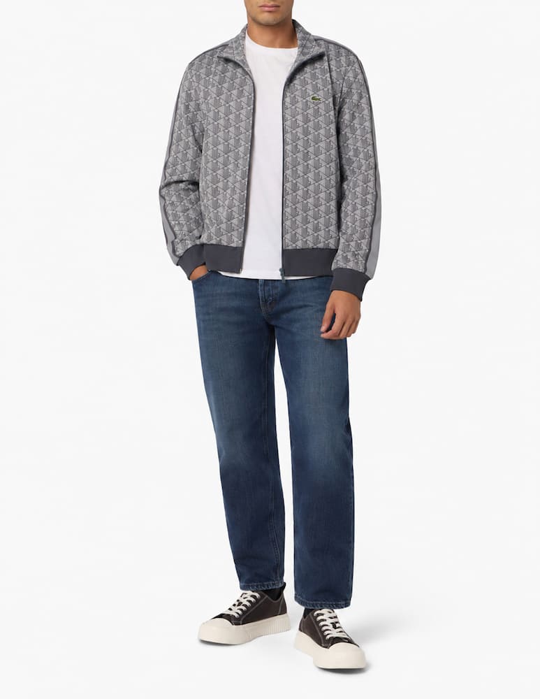 rinascente Lacoste Monogram zip jacket