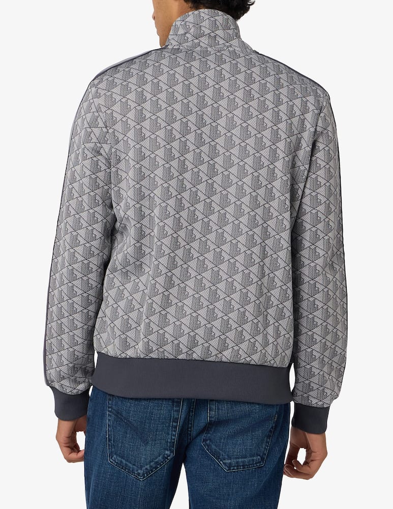 rinascente Lacoste Monogram zip jacket