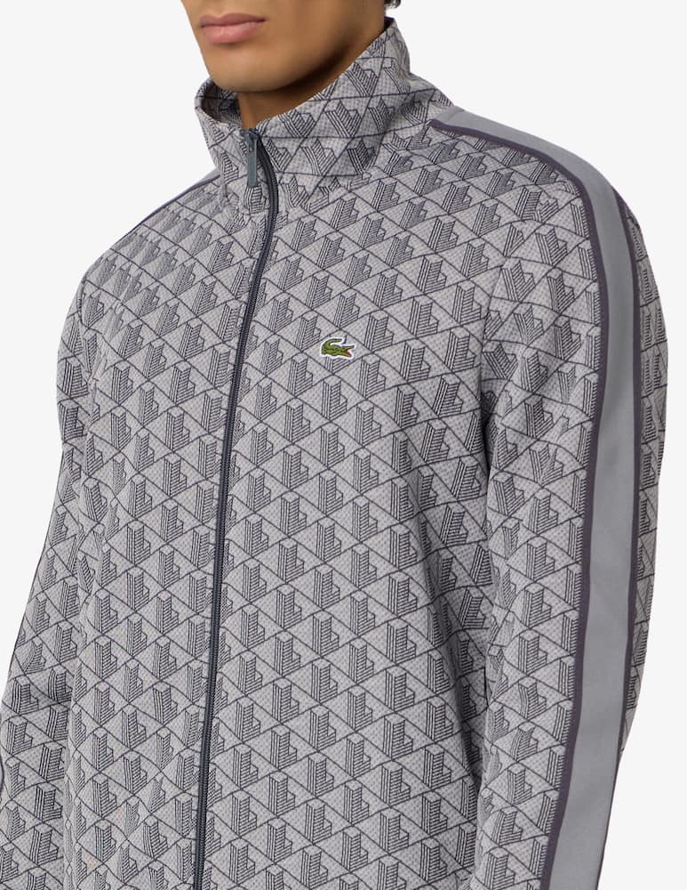 rinascente Lacoste Monogram zip jacket