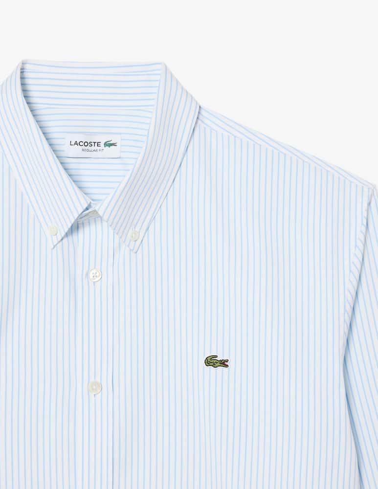 rinascente Lacoste Camicia rigata pinpoint regular fit