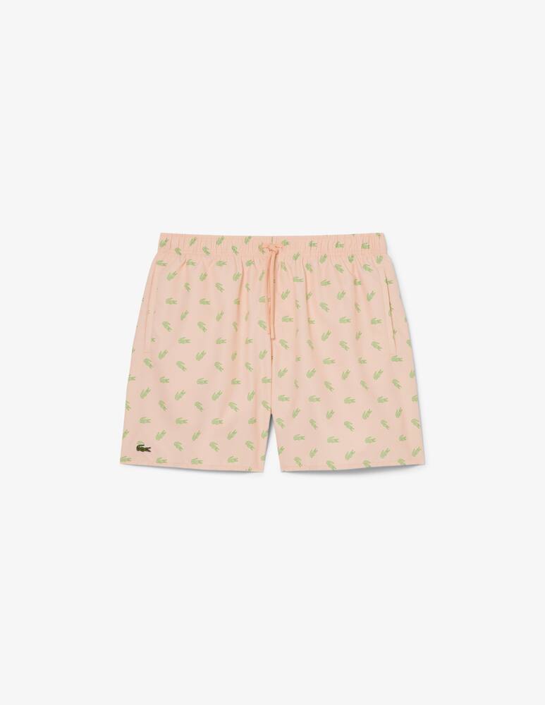 Lacoste Crocodile print swim shorts - picture 1