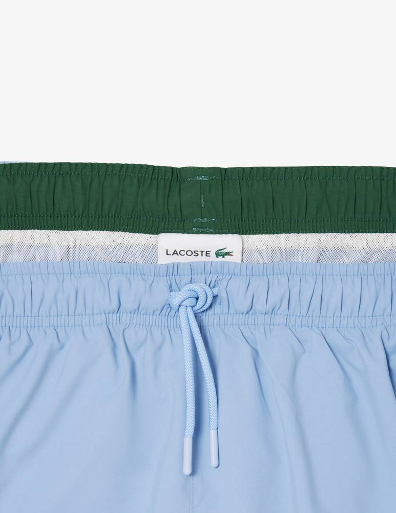 rinascente Lacoste Swim shorts with elastic waist