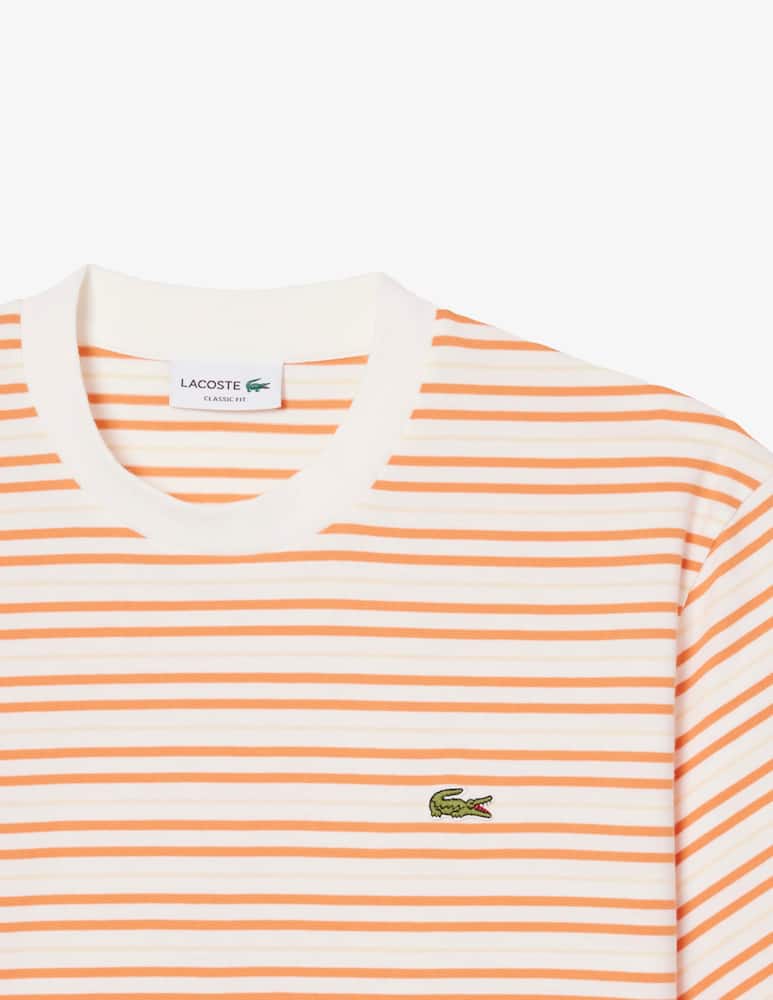 rinascente Lacoste Striped cotton t-shirt