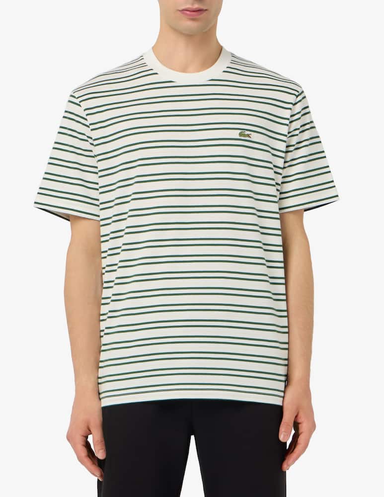 rinascente Lacoste Striped cotton t-shirt