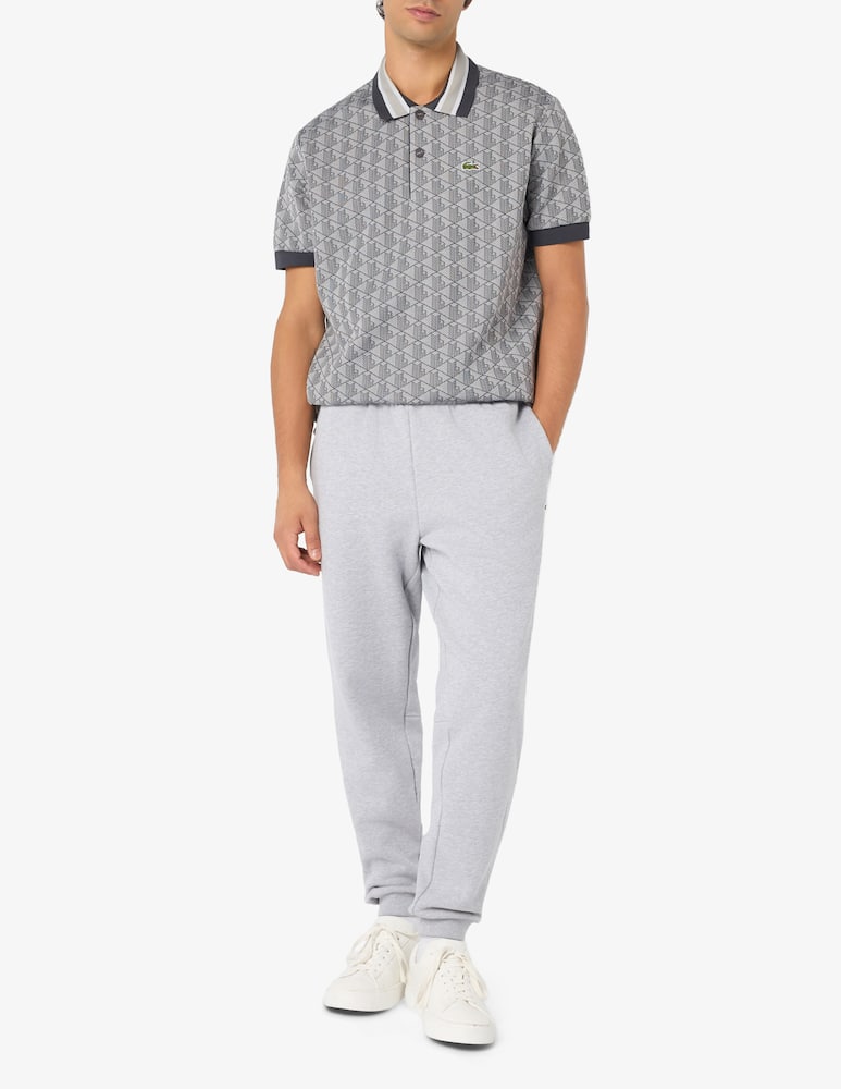 rinascente Lacoste Polo jacquard monogram