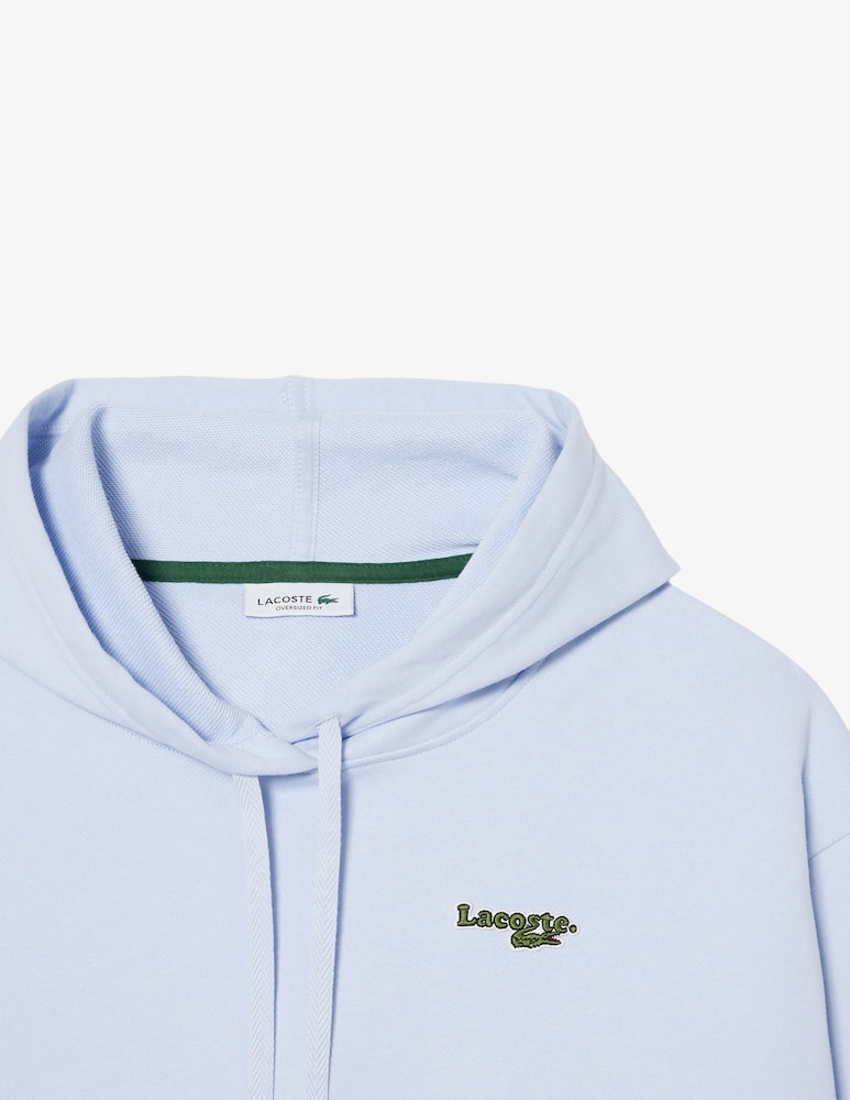 rinascente Lacoste Felpa con cappuccio e logo script
