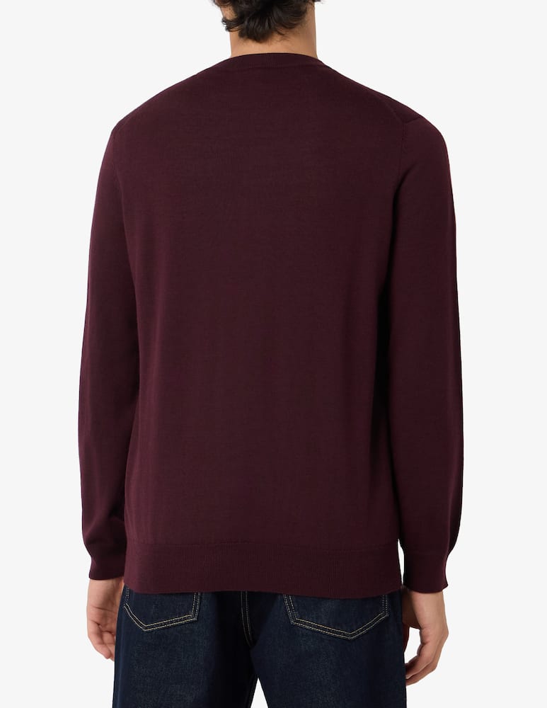 Lacoste Maglia girocollo in misto lana - immagine 3 Lacoste Maglia girocollo in misto lana - immagine 3