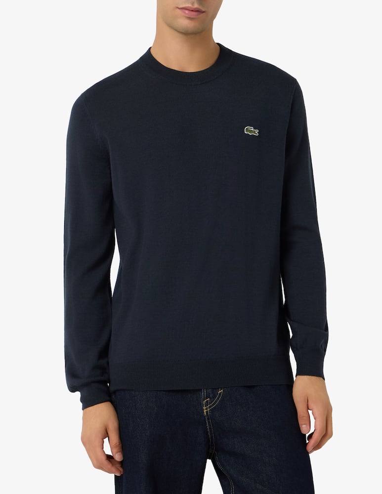 Lacoste Wool crewneck jumper - picture 1