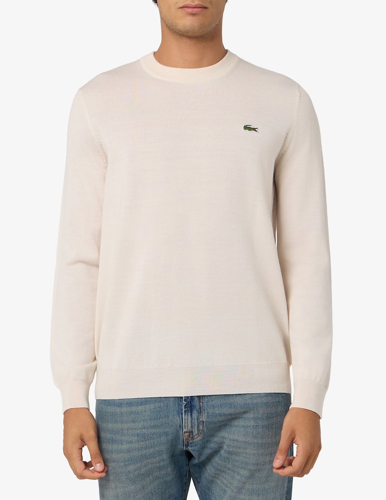 Lacoste Maglia girocollo in lana - immagine 1 Lacoste Maglia girocollo in lana - immagine 1